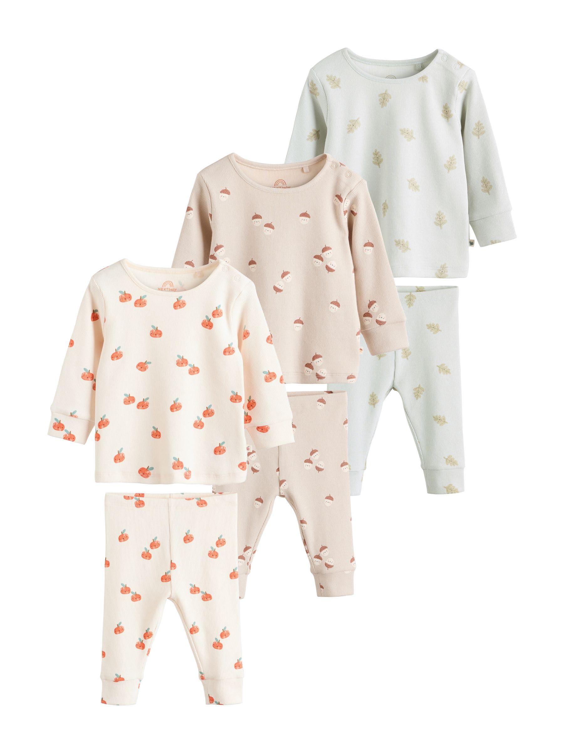 NEXT Baby Baby Oberteil und Leggings, 6-teiliges Set
