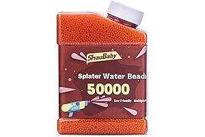 Environmental Gel Beads, Splat Ball Ammo, Non-Toxic Safe for Kids