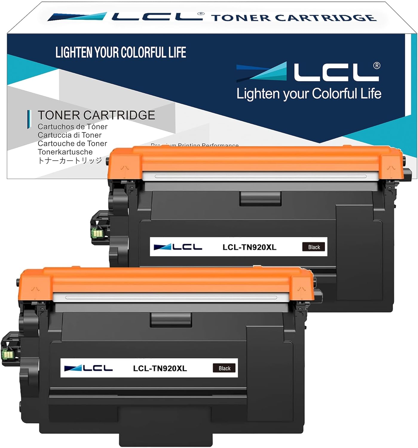 TN920XL TN920 Black High Yield Toner Cartridge Replacement for Brother TN-920XL TN-920 for HL-L6210DW HL-L6210DWT HL-L6310DW HL-L5210DW HL-L5210DWT HL-L5210DN HL-L6210DW HL-L6210DWT Printers (2-Pack)