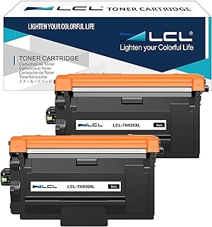 TN920XL TN920 Black High Yield Toner Cartridge Replacement for Brother TN-920XL TN-920 for HL-L6210DW HL-L6210DWT HL-L6310DW HL-L5210DW HL-L5210DWT HL-L5210DN HL-L6210DW HL-L6210D…