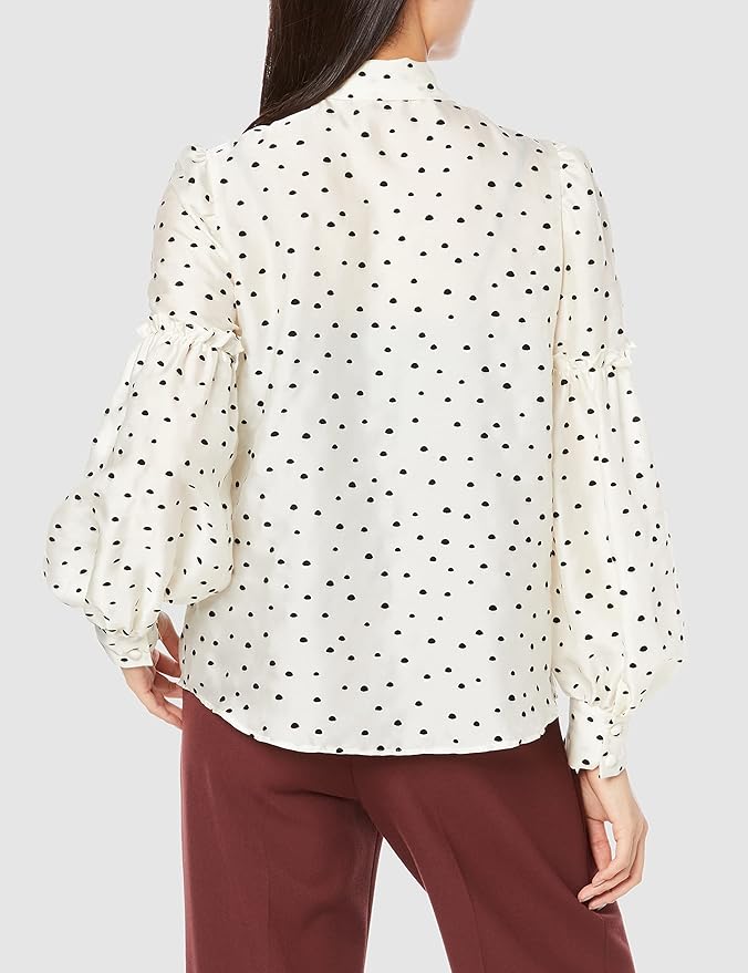 Amazon | [グレースコンチネンタル] 2022SS 0322141042 ﾄﾞｯﾄﾗﾒﾌﾛｯｷｰ