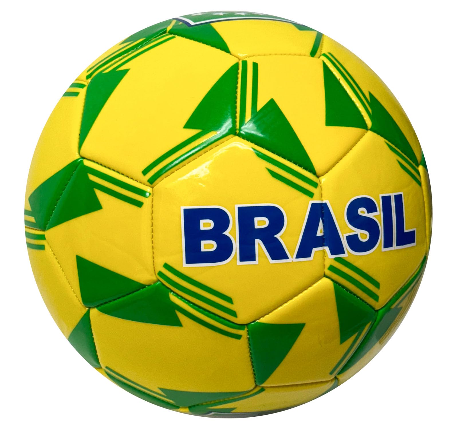 Icon Sports Brazil Ball Size 5, Brasil National Team Regulation Size 5 Ball