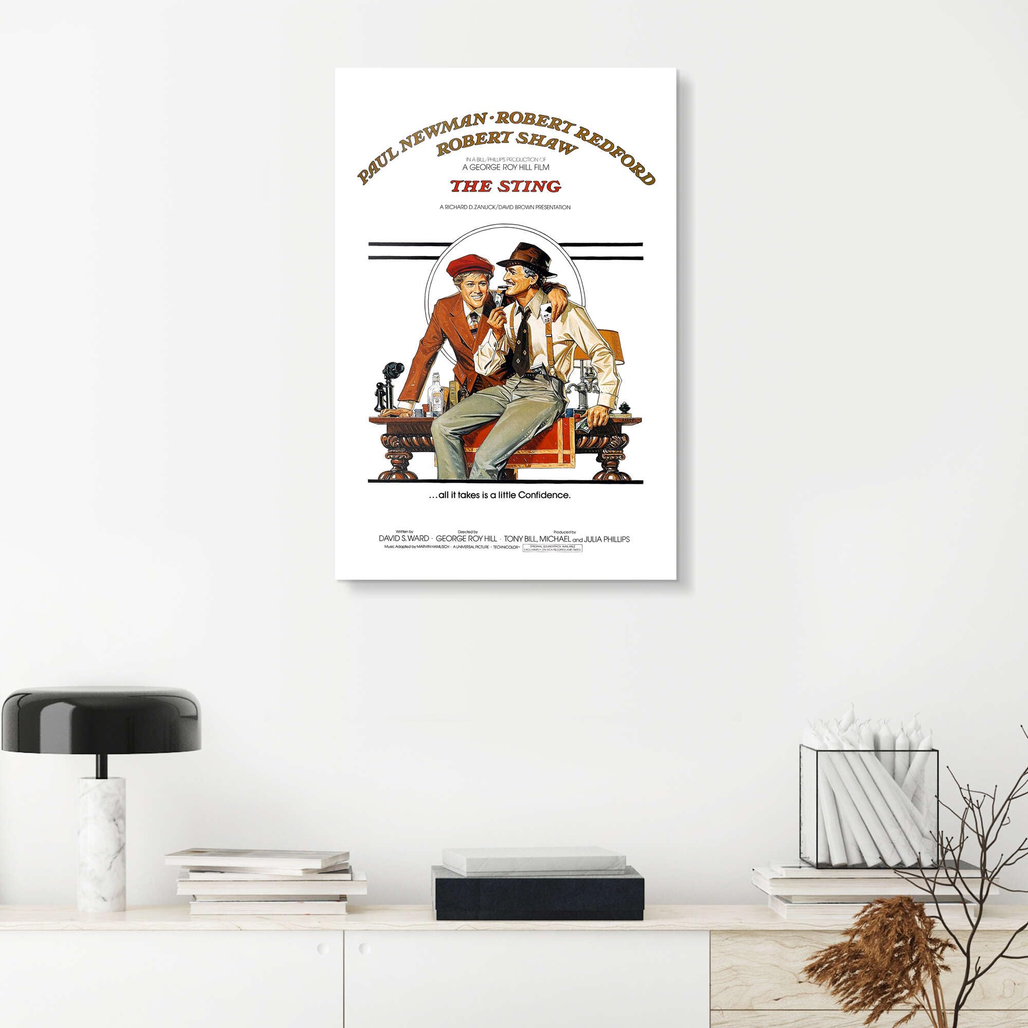Posterlounge Der Clou (englisch) Acrylglasbild | 40 x 60 cm Wandbilder Wanddeko