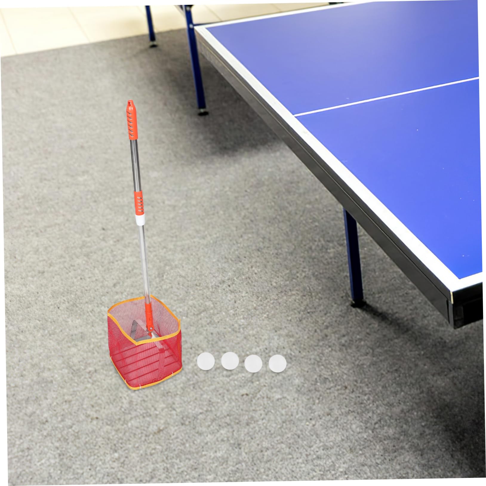 ifundom Raccoglitore Palline Pong Manico Lungo Portatile e Attrezzo per Palline Versatile e Solido per Qualsiasi Superficie