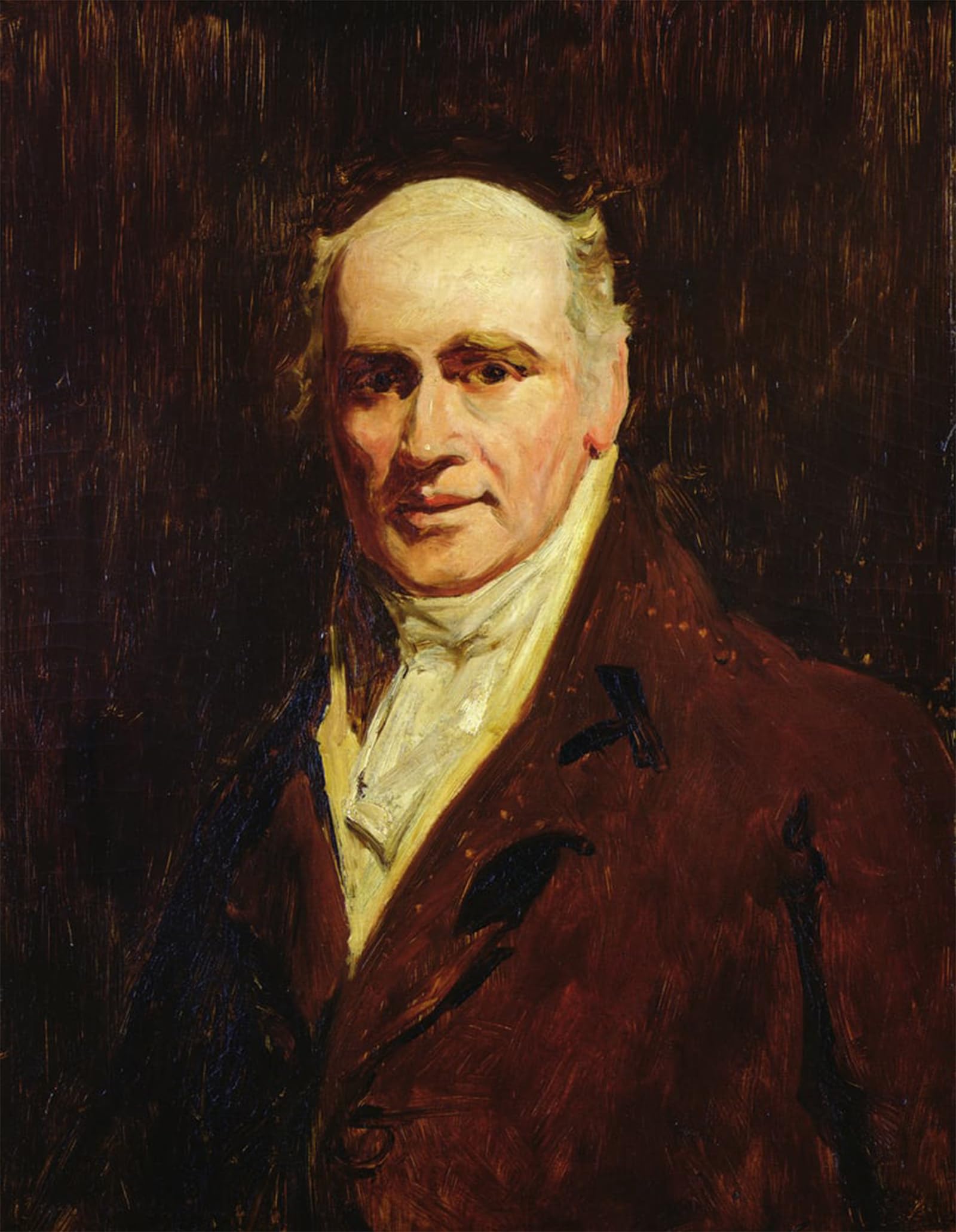 POSTERIIk Vintage Print Pop Art Landscape Artwork Portrait of an Elderly Man by Henry Raeburn Art Prints for Office Home Decor 60x90cm