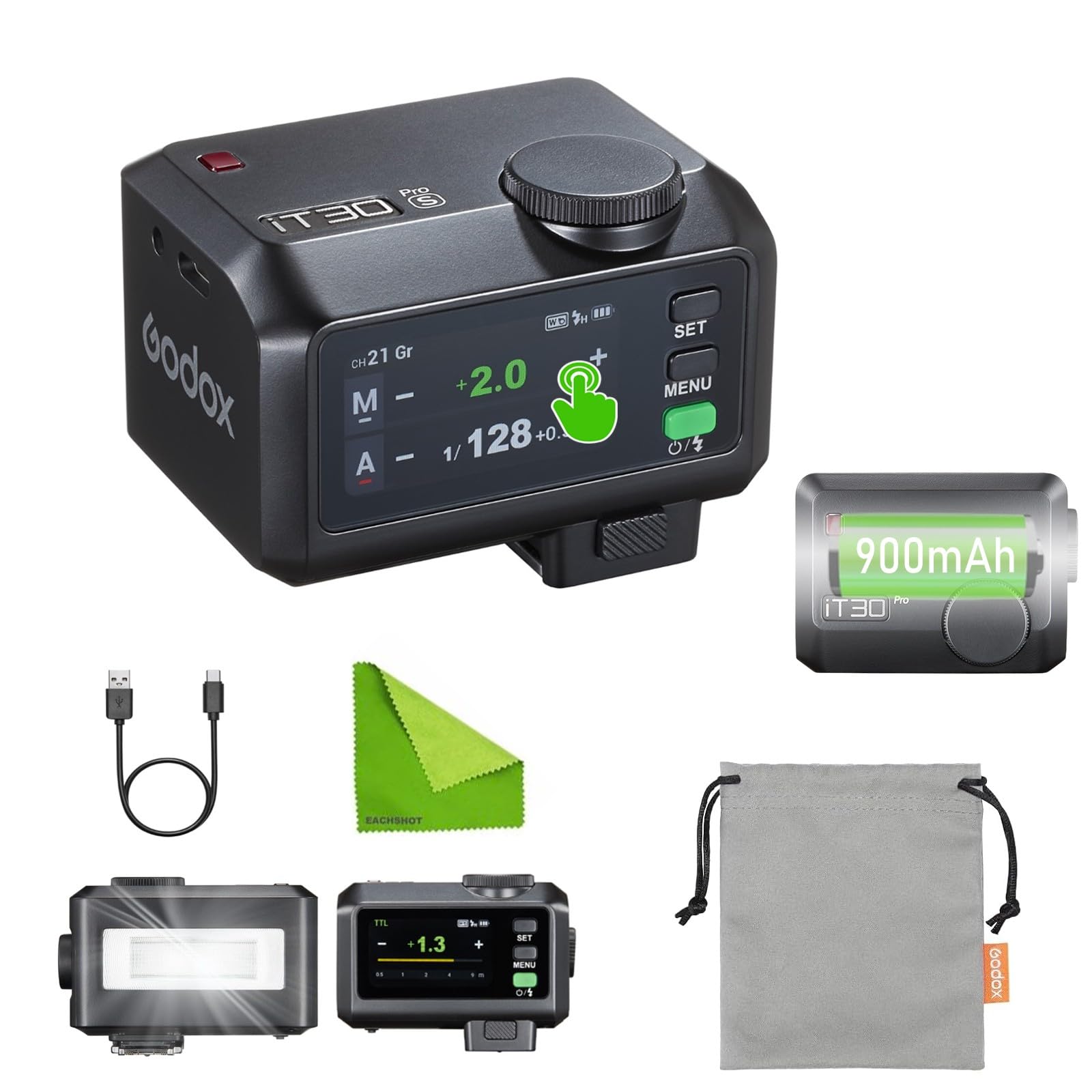Amazon.com : Godox iT30 Pro S Mini Camera Flash for Sony Camera