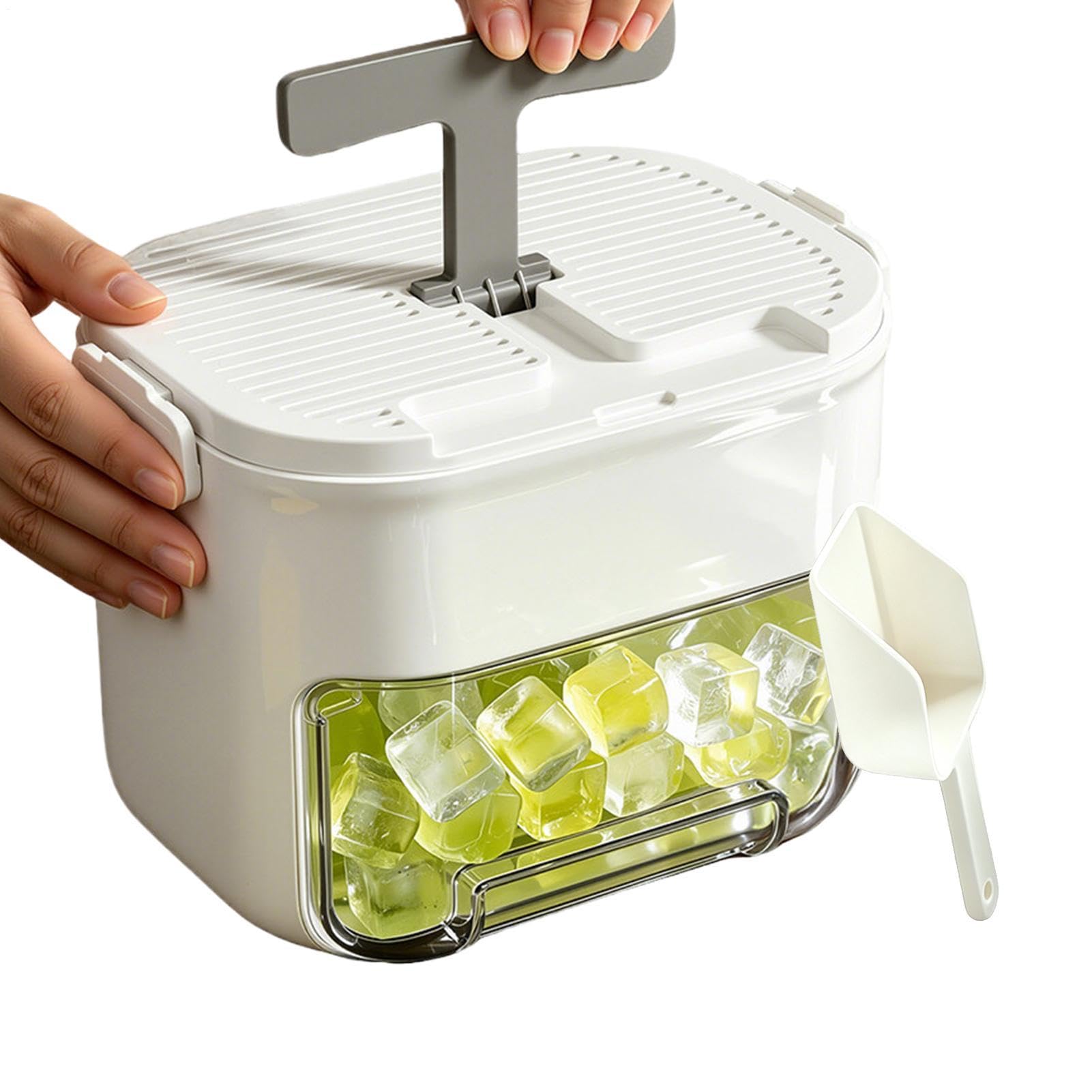 Cubiteras y bandejas para hacer hielo en congelador Molde Reutilizable para | de Almacenamiento de Hielo En Cóctel Café Agua Bebidas Congelador Y Frigorífico Bar Whisky