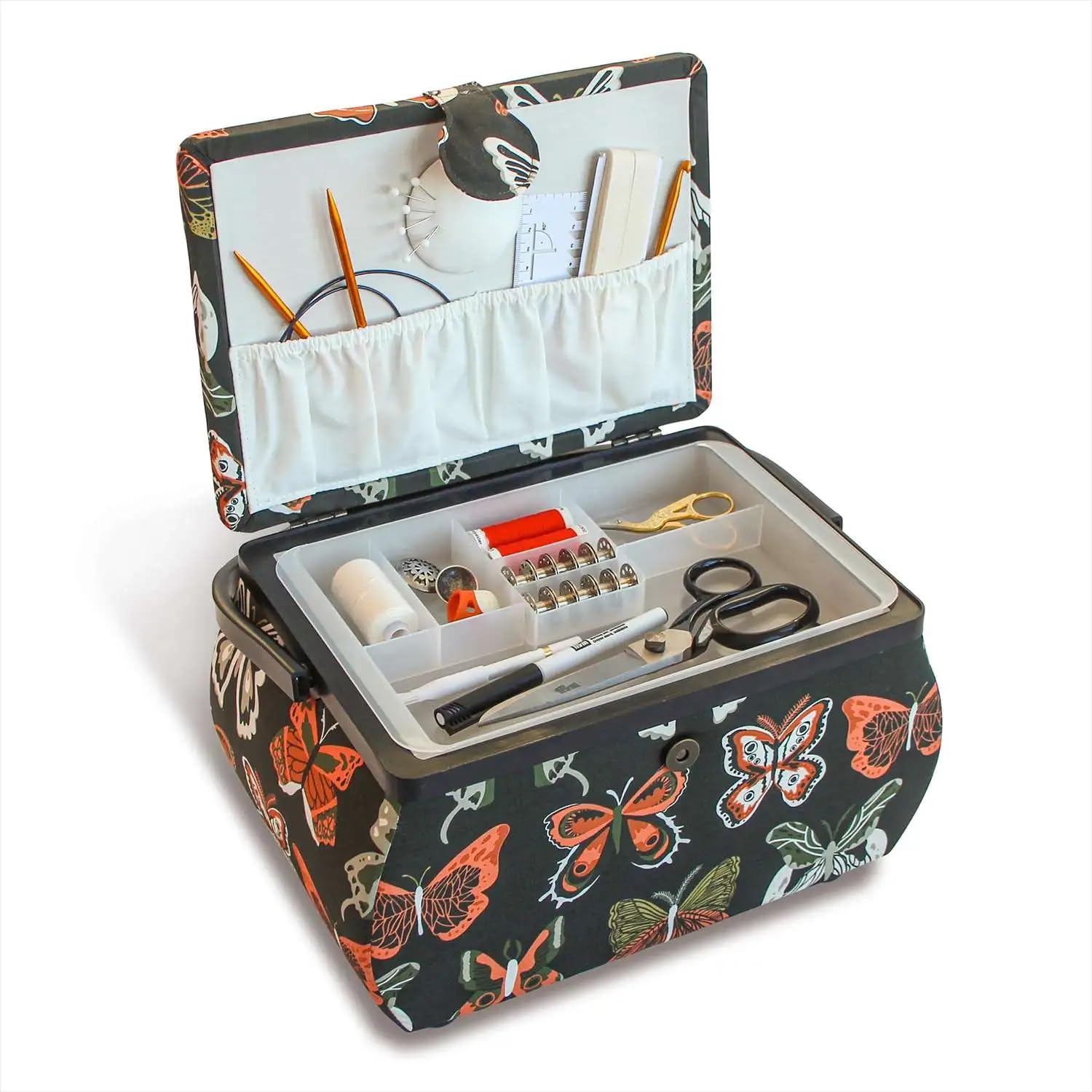 Prym 612065 Nähkorb L Butterfly