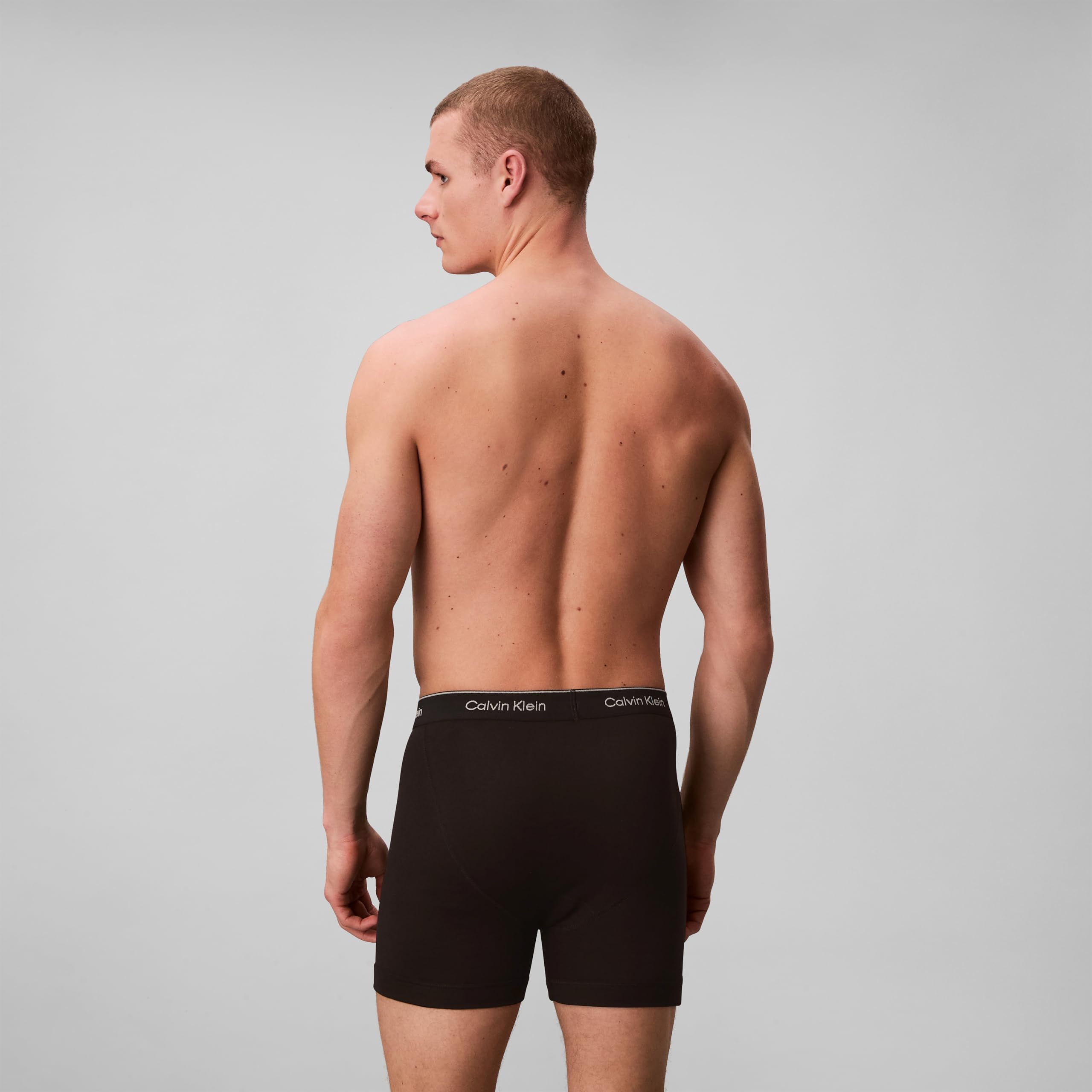 Calvin Klein Męskie bokserki bawełniane Classics 3-pak, 3 Czarny, M