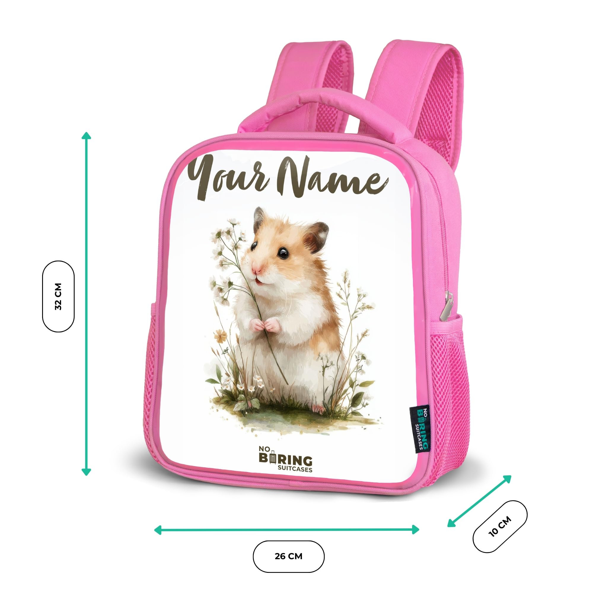NoBoringSuitcases© Zaino Per Bambini Zaini Scolastici Blu Bambino | 8L - Backpack Da Viaggio School Bag Piccolo Zainetto In Età Prescolare Ragazzi Animali