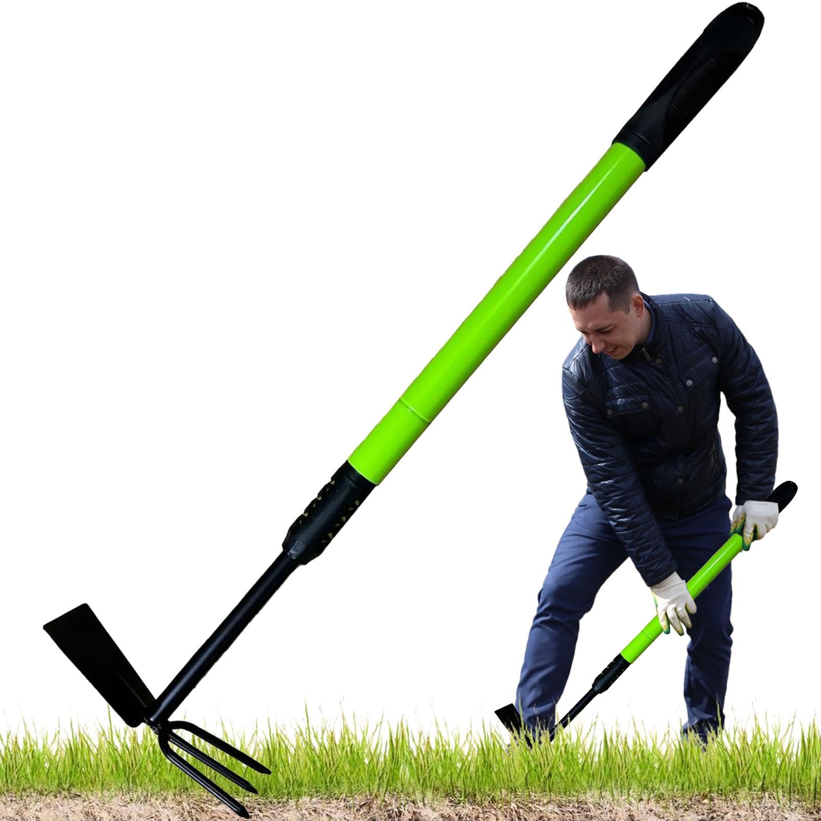 de jardín, Herramienta de jardín cultivadora de Azadas | Herramienta de jardinería para cultivadora de Suelo - Tenedor de Mano y , rastrillo de jardín, Herramienta para