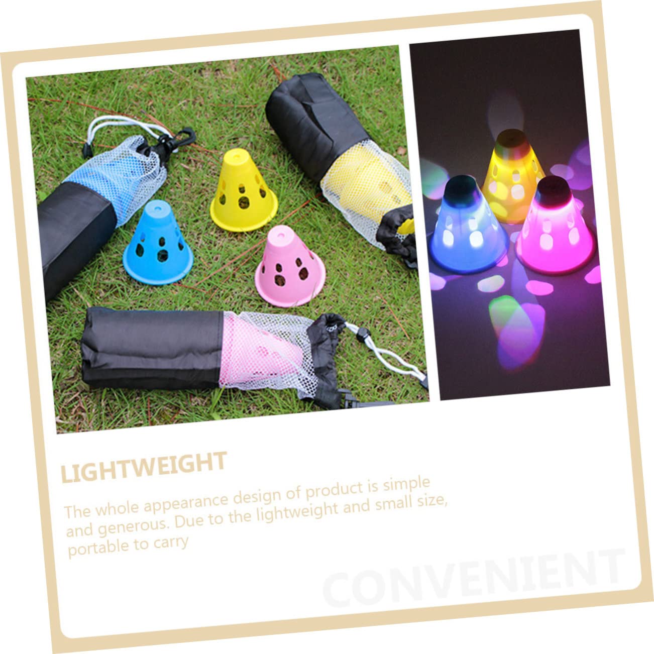 BESPORTBLE Bouchon D'Avertissement De Piquet De Tente Protecteur D'Ongle De Camp Tentes De Camping Cache-Ongles De Tente Couverture D'Ongle De Camp De Tente pour Enfants Couvre-Ongles