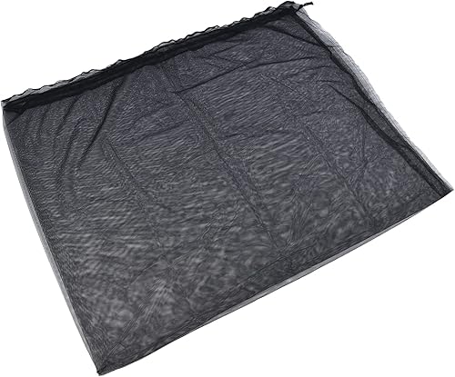Vista 3 de Fydun 4.9X3.3Ft Garden Plant Cover Pull Out Reusable Plant Mesh Bag for Fruit Trees Black Wide Range of Uses (Black)