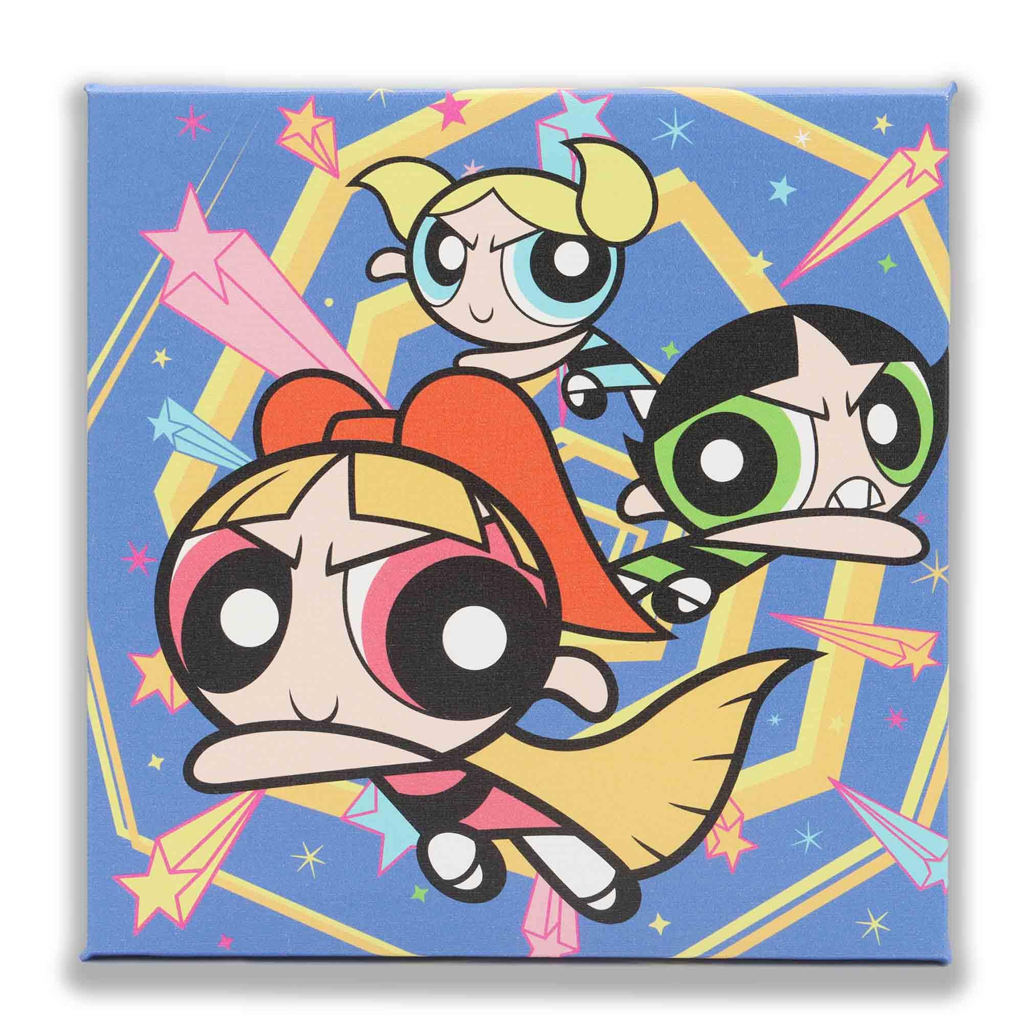 Amazon.com: Open Road Brands Powerpuff Girls Gallery Wrapped