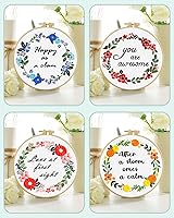 Vista 2 de ERKOON 4 juegos de kit de bordado (Bendición)