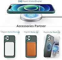 Vista 288 de Yriklso Strong Magnetic Case for iPhone 11 [Compatibilty with MagSafe] Protective Shockproof Cover Phone Case for iPhone 11 6.1" Frosted Purple