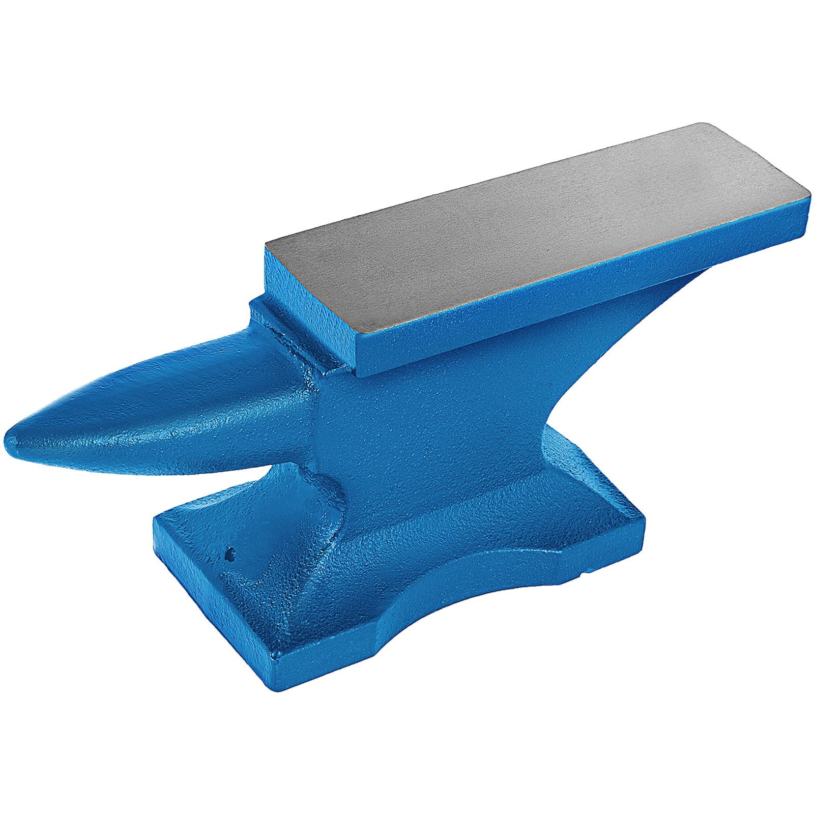 VEVOR Yunque de Hierro 11kg Fundido con Forja de Metal de Cuerno Largo, Ideal para Metalúrgicos y Herreros en Taller de Metal y Excelente para Remachar Aplanar