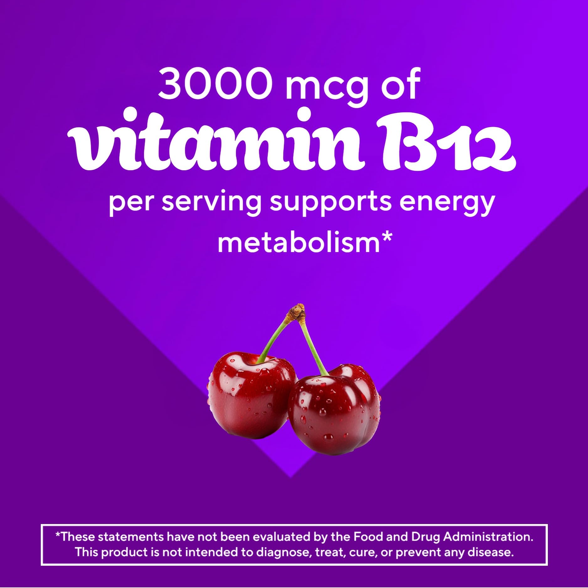 Vitafusion Vitamin B12 Gummies | 3000 mcg Per 2 Gummies | 90 Gummy Vitamins — Amazon image 3