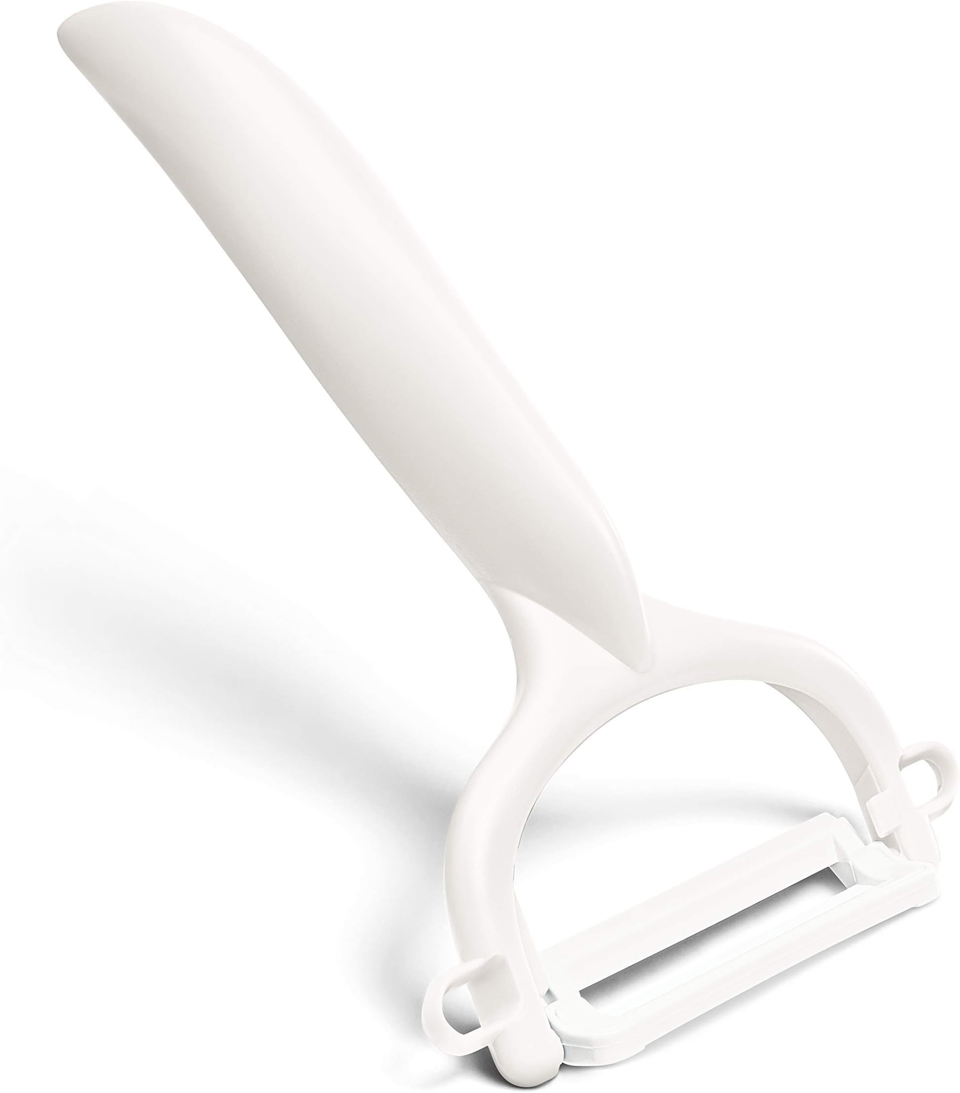 Advanced Ceramic Horizontal Y Peeler, White