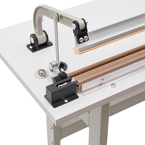 Miniatura 4 de Máquina de sellado térmico de pedal de pie,Máquina de sellado de bolsas de plástico de 22.83", Máquina de sellado térmico de 110V 850W para uso