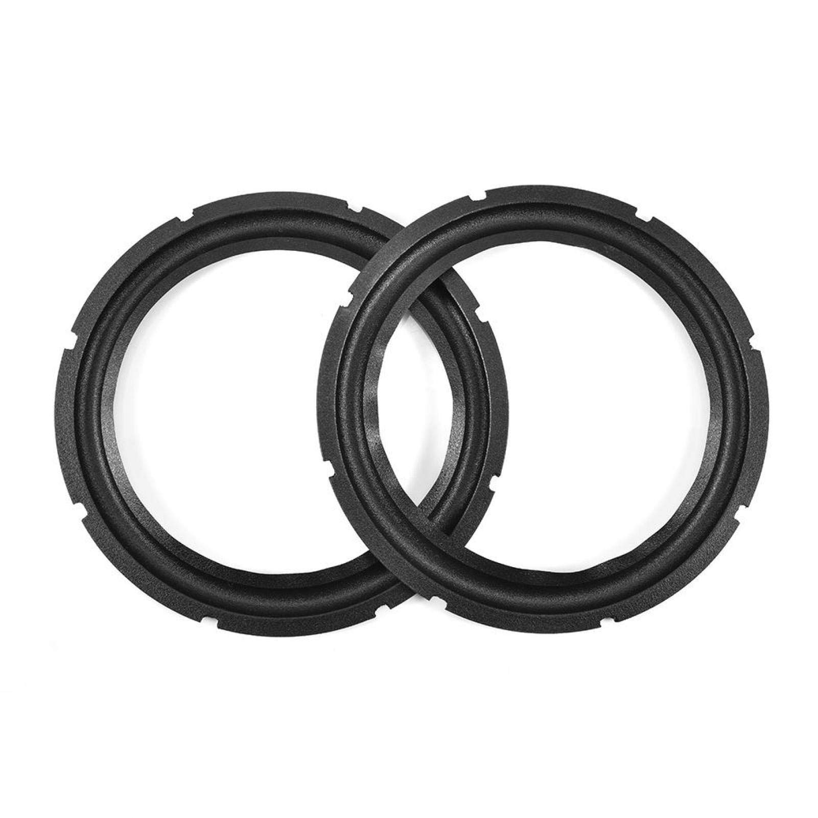 Socobeta 2 Pezzi Parti di Riparazione del Bordo del woofer in Gomma per la Riparazione del Bordo dell'altoparlante con Bordo in Gomma da 10 Pollici