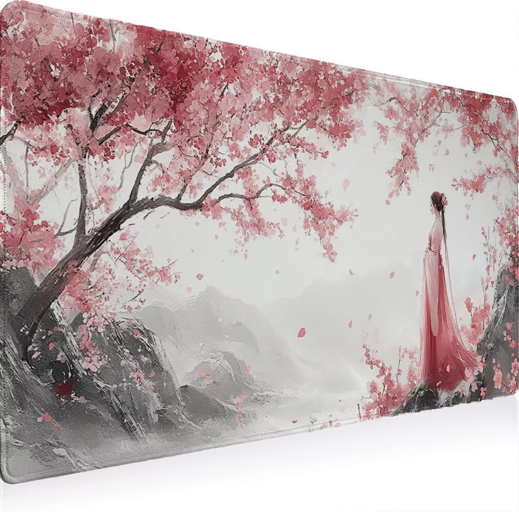 Podkładka pod mysz, podkładka pod mysz XXL 1200 x 600 podkładka pod mysz dla graczy, wodoodporna gumowa podstawa, duża podkładka pod mysz do gier na biurko zszyte krawędzie wodoodporna antypoślizgowa