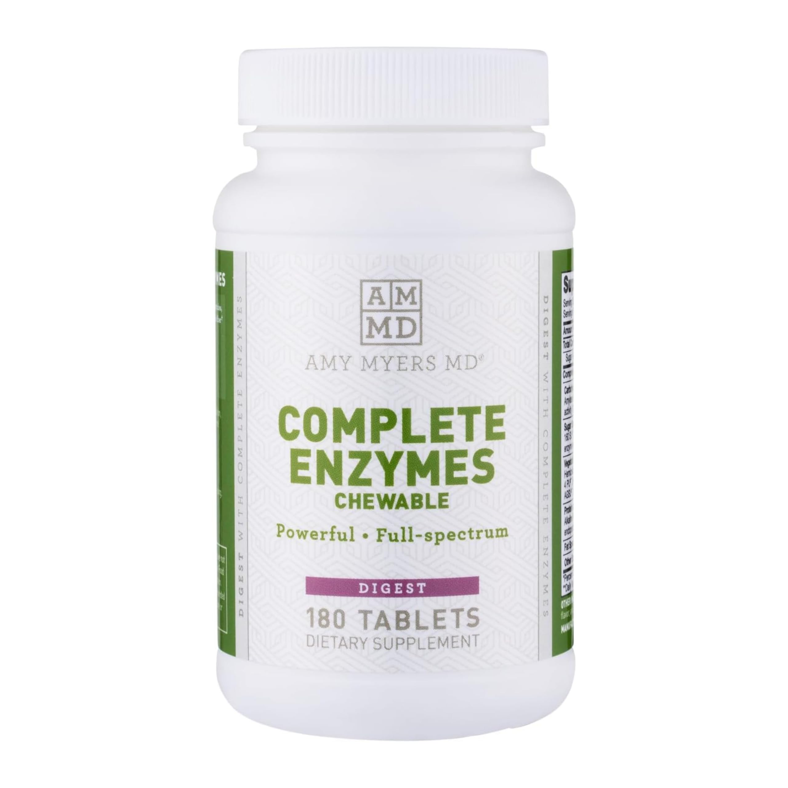 Amazon.com: Dr Amy Myers Digestive Enzymes Chewable – Complete Enzymes
