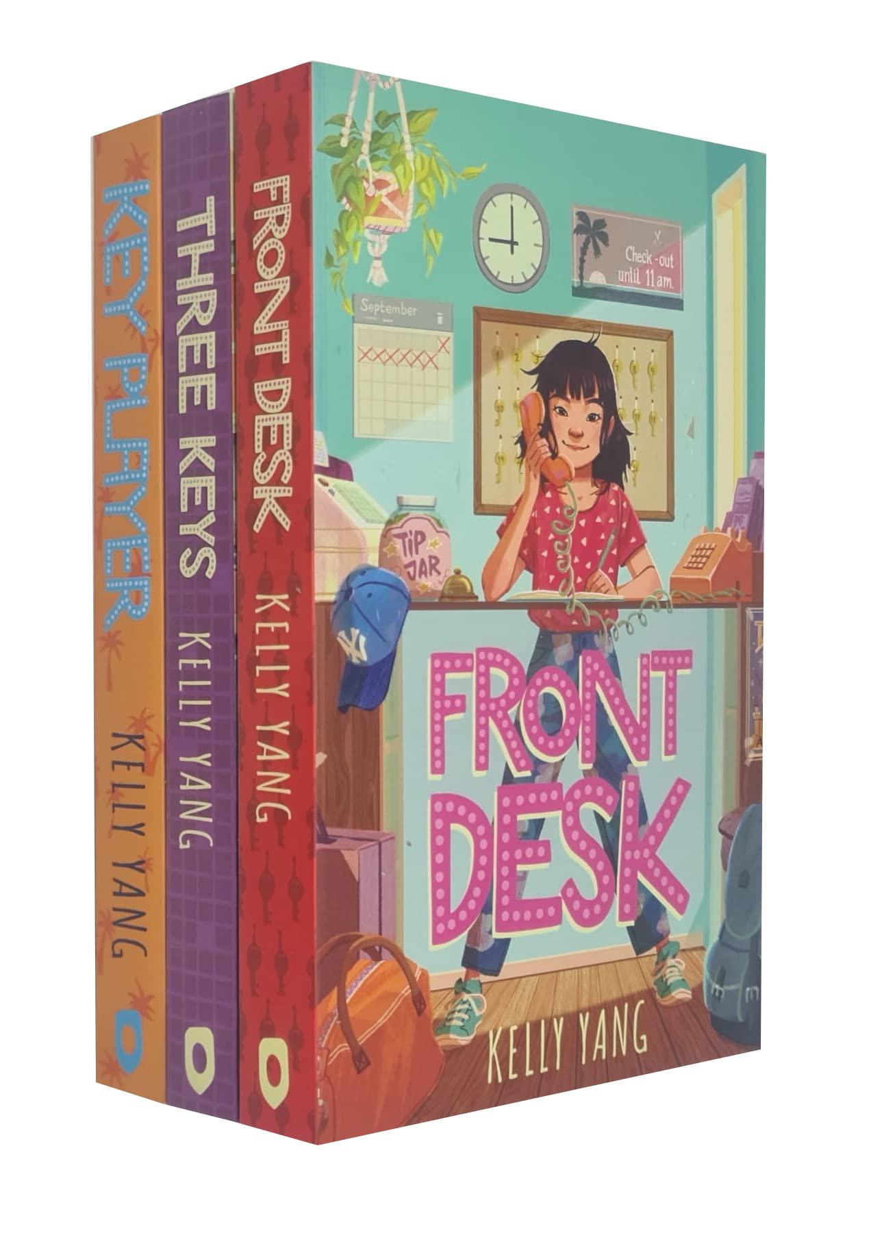 Front Desk Series 3 Books Collection Set By Kelly Yang (Front Desk, Three Keys, Key Player)