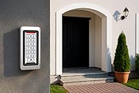 Vista 2 de Door Access Control Keypad, Stainless Steel Outdoor IP68 Waterproof, 2000 Users, Wiegand 26-bit Input / Output, Tuya App Remote Control, RFID Card &