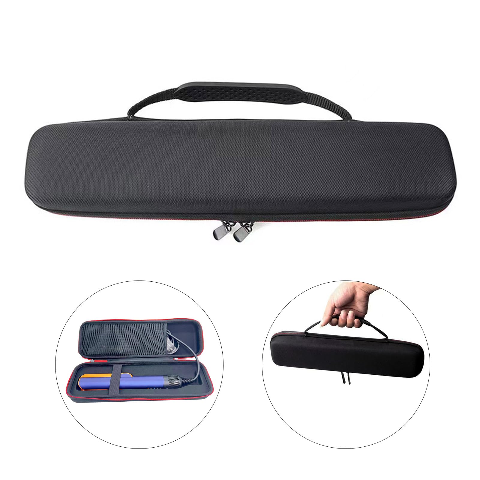 Storage Bag Scratchproof Bag For Ceramic Straightener Travel Protector Case With Handle