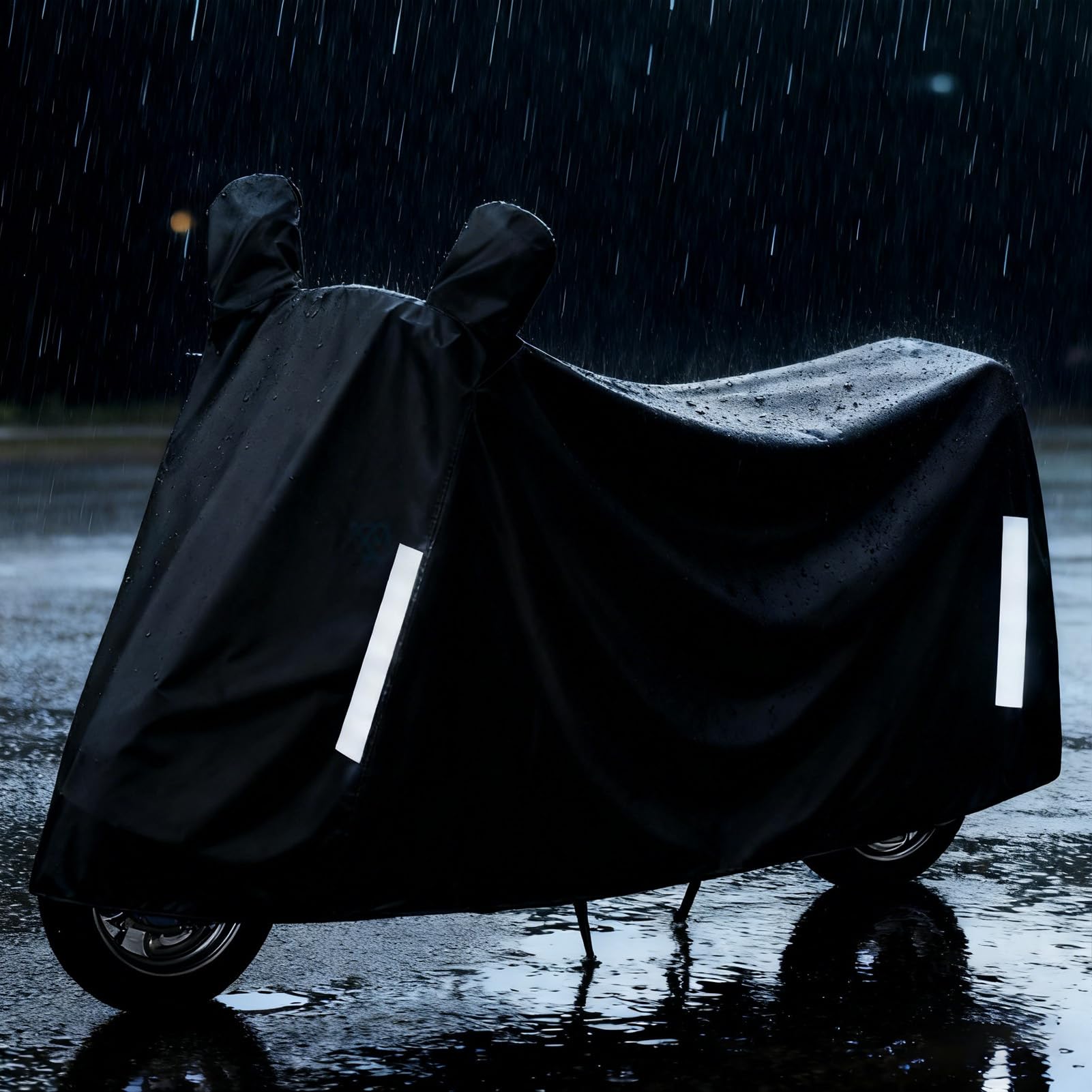 Housse de Moto Imperméable Haute Résistance Imperméable Toutes Saisons