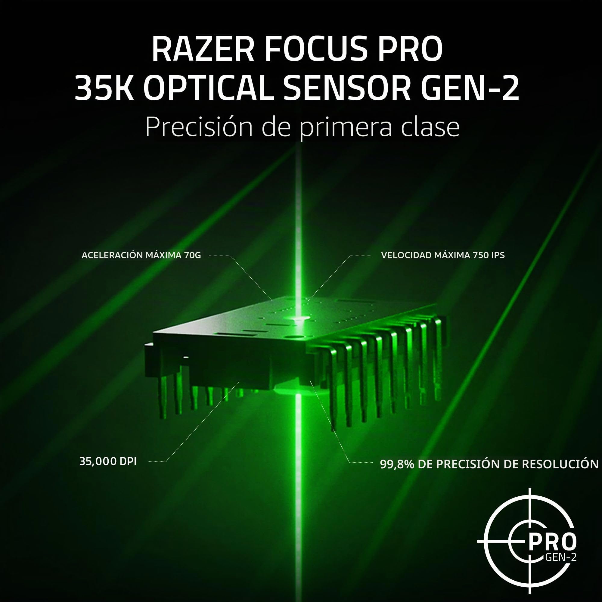Razer Basilisk V3 - Ratón 35K