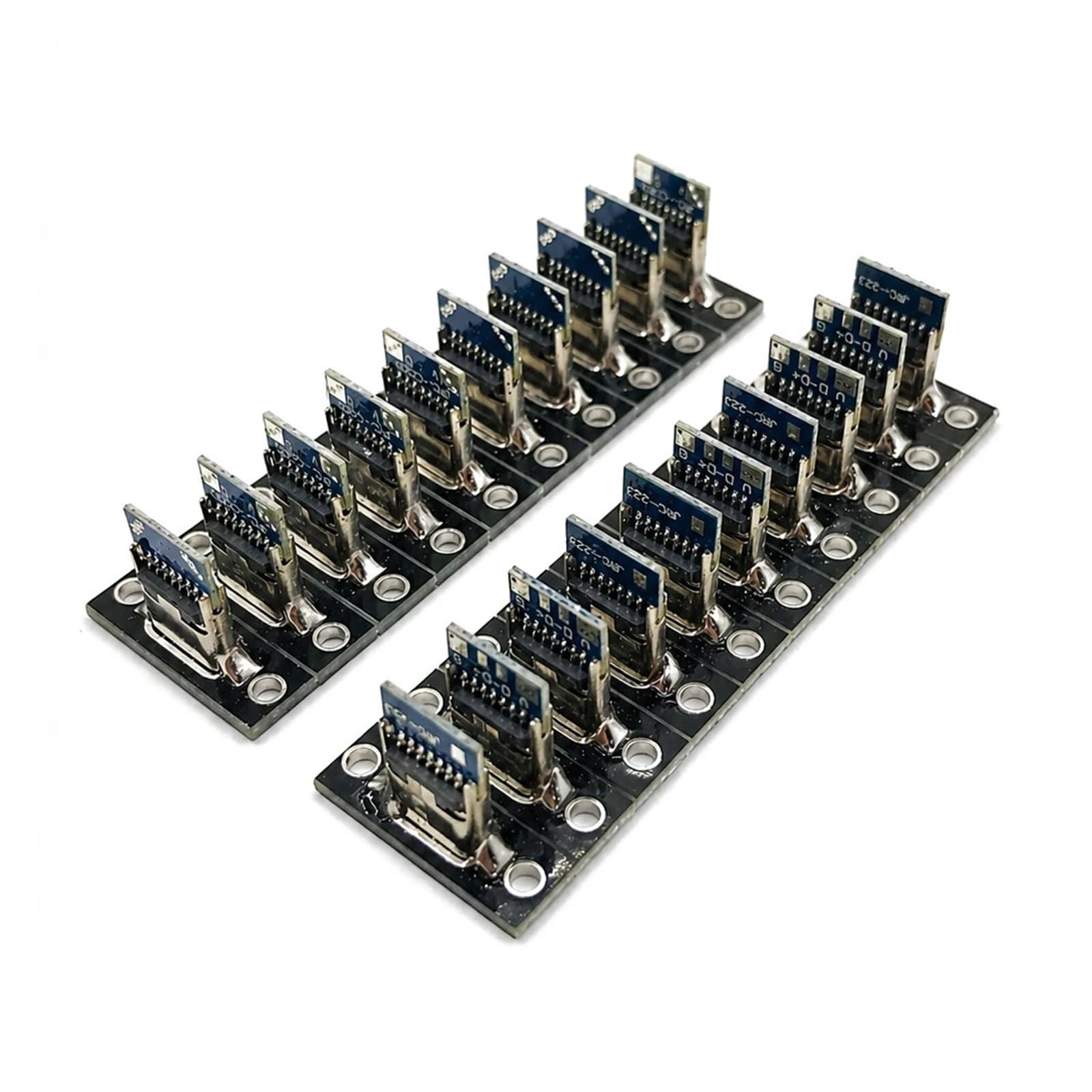 USB 3.1 typ C żeńskie gniazdo 2/4 piny Data/Charge Fix Plate 1-20 szt | 2-pinowe - 5 szt