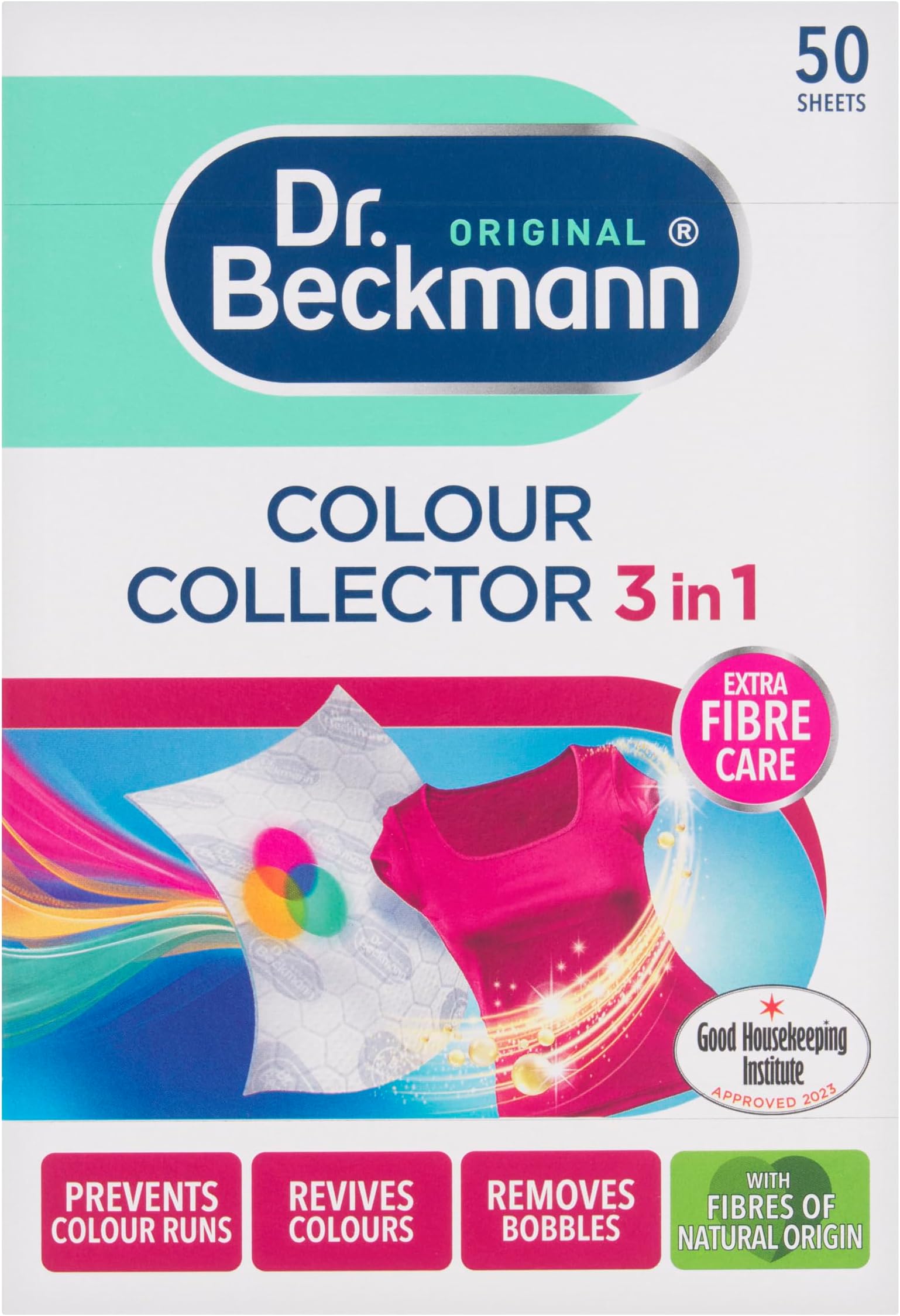 Colour Collector 3in1 | Prevents colour runs |50 sheets