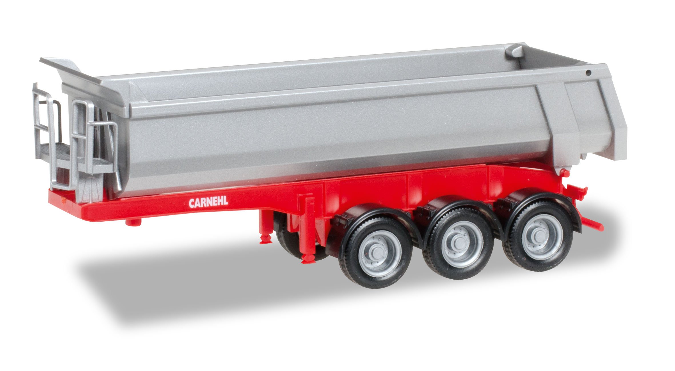 Herpa 076241-002 Round-Bottom Trailer For Sz Truck 1:87 Mint! Ovp St 1704-01-2