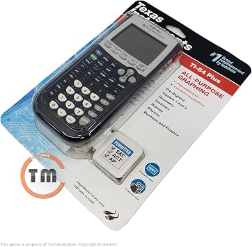 Texas Instruments TI-84 Plus CE Graphing Calculator, Black (Pack 2)