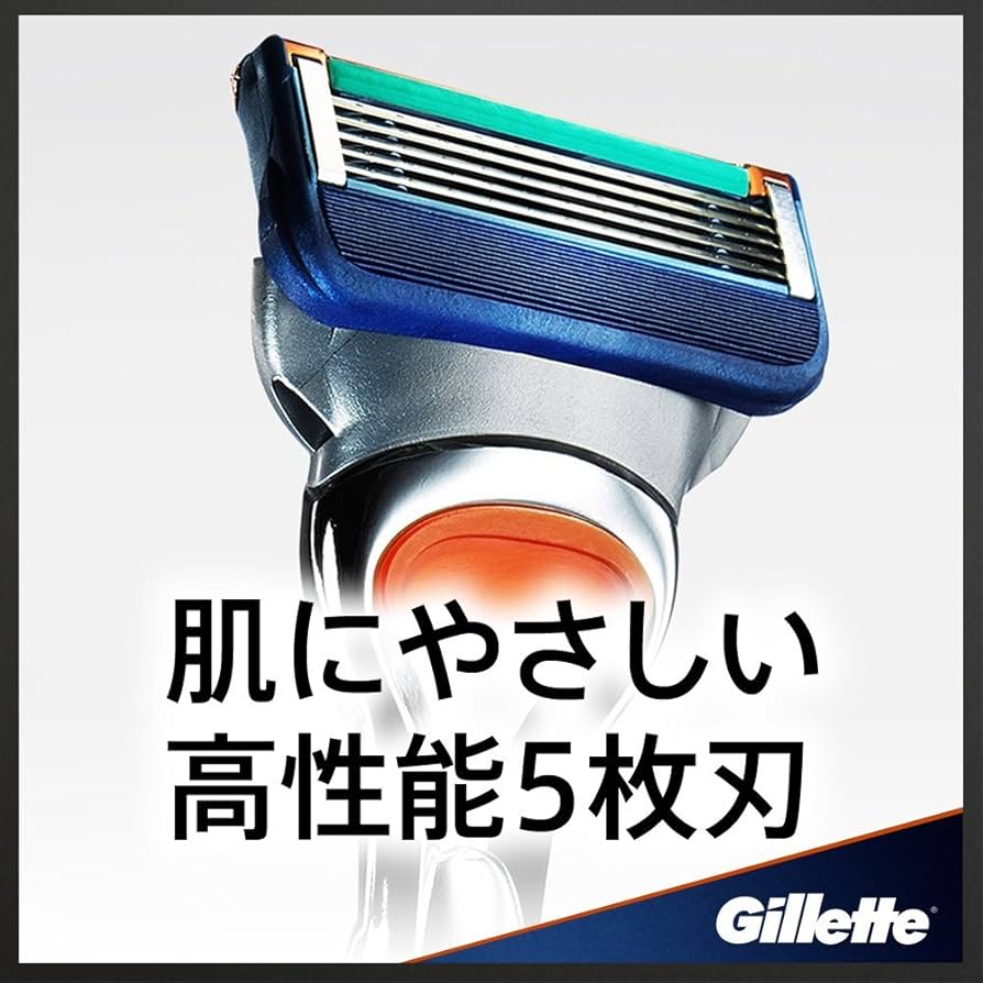Amazon.co.jp: ジレットフュージョン5+1ホルダー 替刃2個付