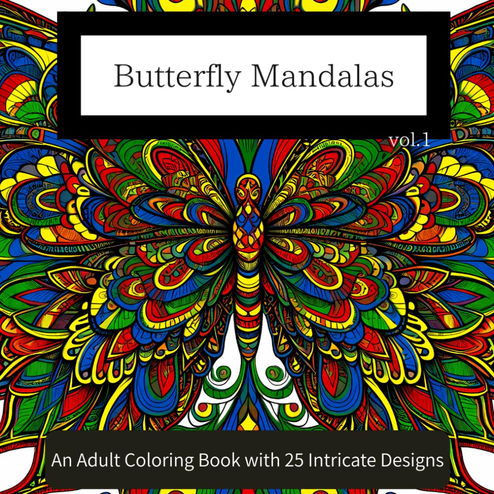 Butterfly Mandalas vol.1