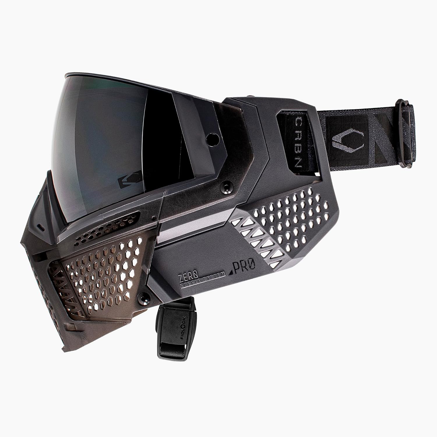 CRBN Paintball Zero Pro Goggle - Includes: Two Lens + Visor + Case - Carbon Paintball