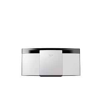 Panasonic SC-HC212EG-W Système Micro Hi-FI à 2 Canaux, 20 W, Radio Numérique Dab+, Lecteur CD, Bluetooth, USB, Sons Purs et Minimum Distorsion, Design Mince Contemporain, Montage Mural, Blanc - Les Beatles, Paul McCartney, John Lennon, RIngo Starr, George Harrison