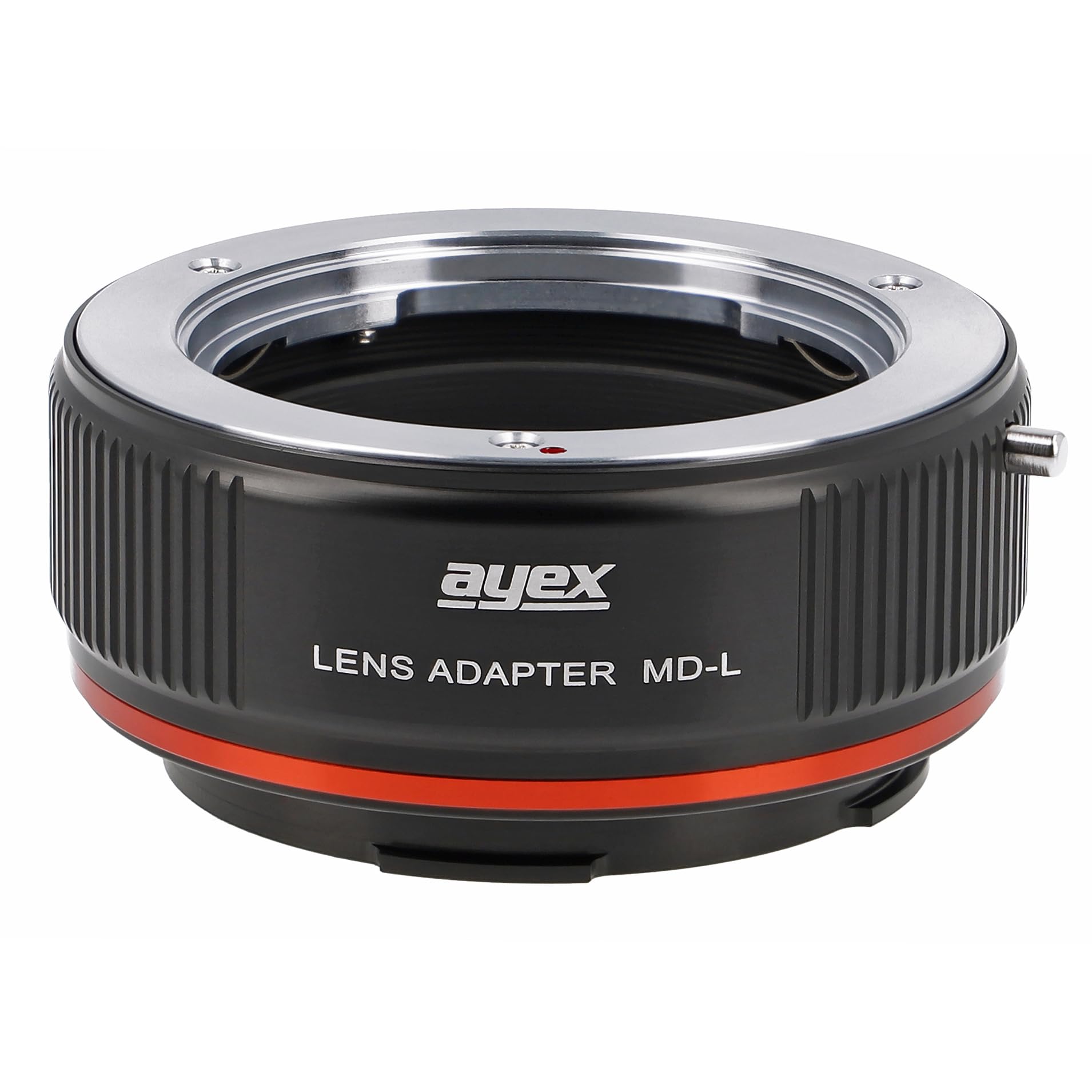 ayex Adaptateur d'objectif compatible avec les objectifs MD/SR compatible avec les appareils photo Panasonic L-Mount MD-L