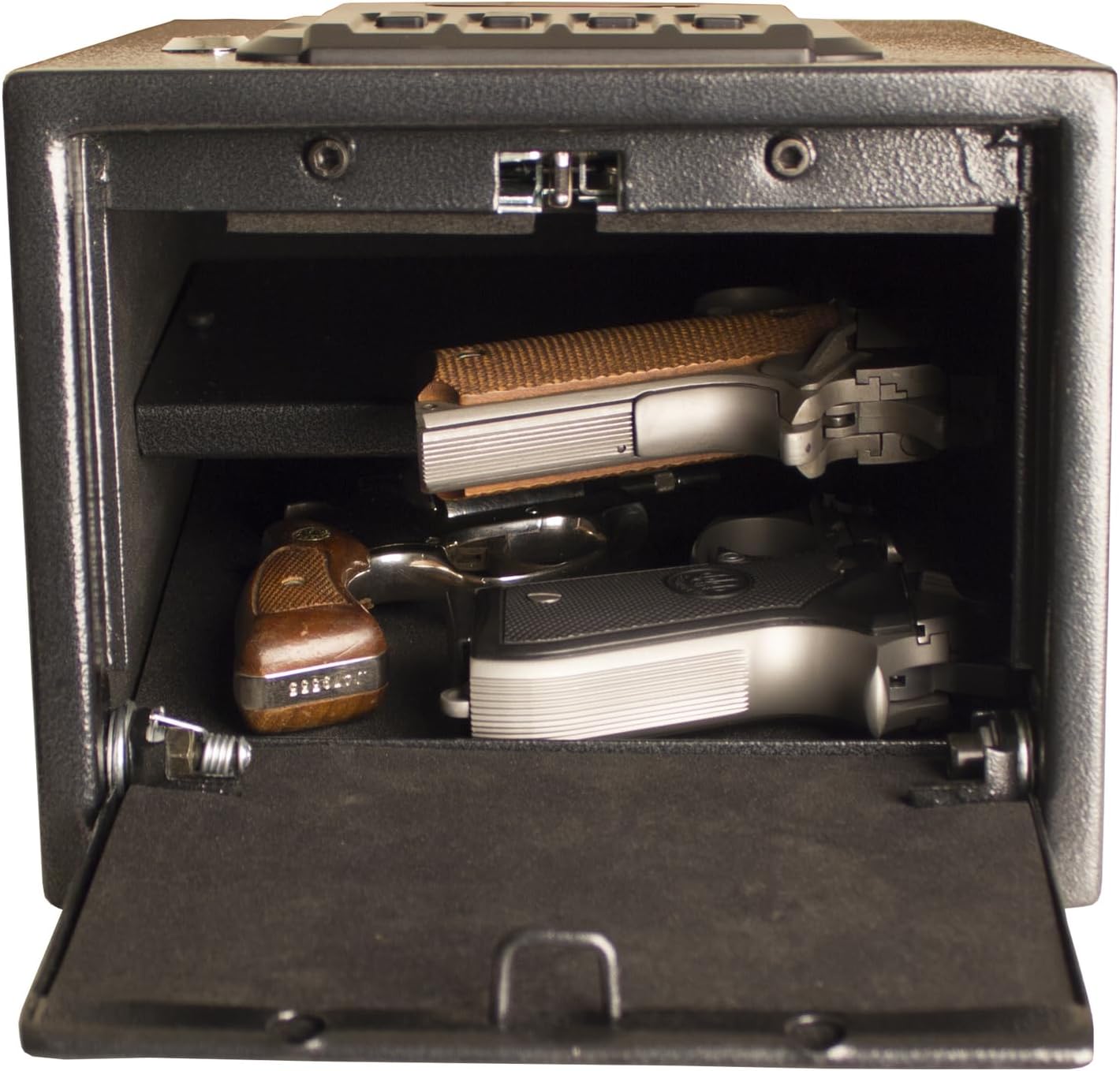 Tracker Safe, 0.24 cu. ft. Quick Access Safe Electronic Lock, Lock Type Electronic, Model# QAPS