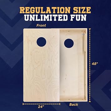 Cornhole365 Two Cornhole Boards for Customization