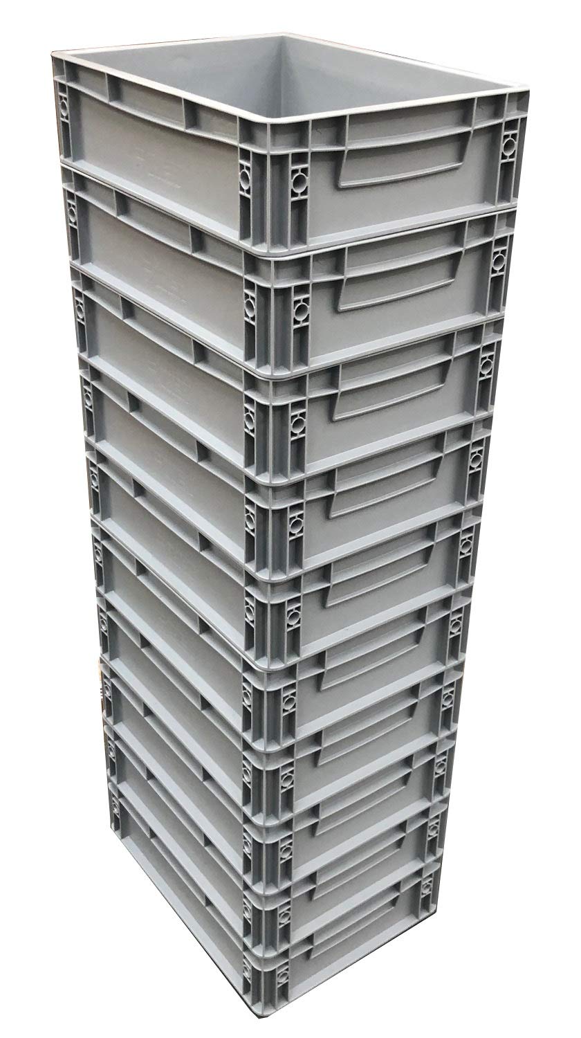 10x Eurobehälter 40 x 30 x 12