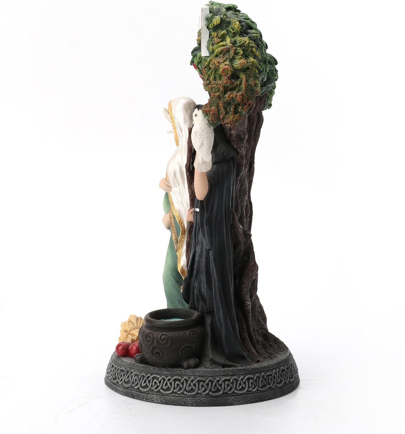 Veronese Design Polyresin Triple Goddess Maiden Mother and Crone Tree Statue