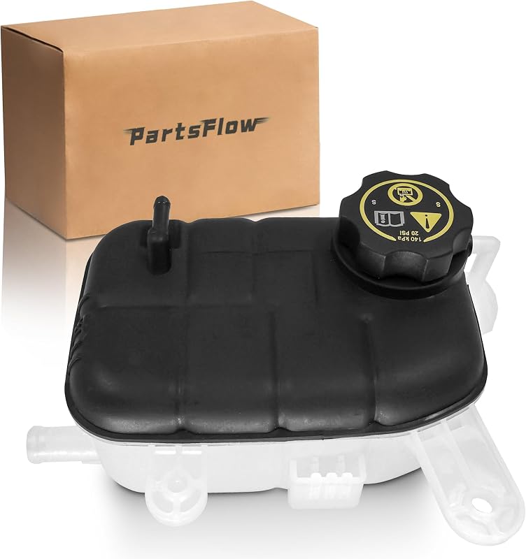Reservatório de expansão do líquido de arrefecimento PartsFlow com tampa para Buick Encore e Chevrolet Trax – 1 unidade