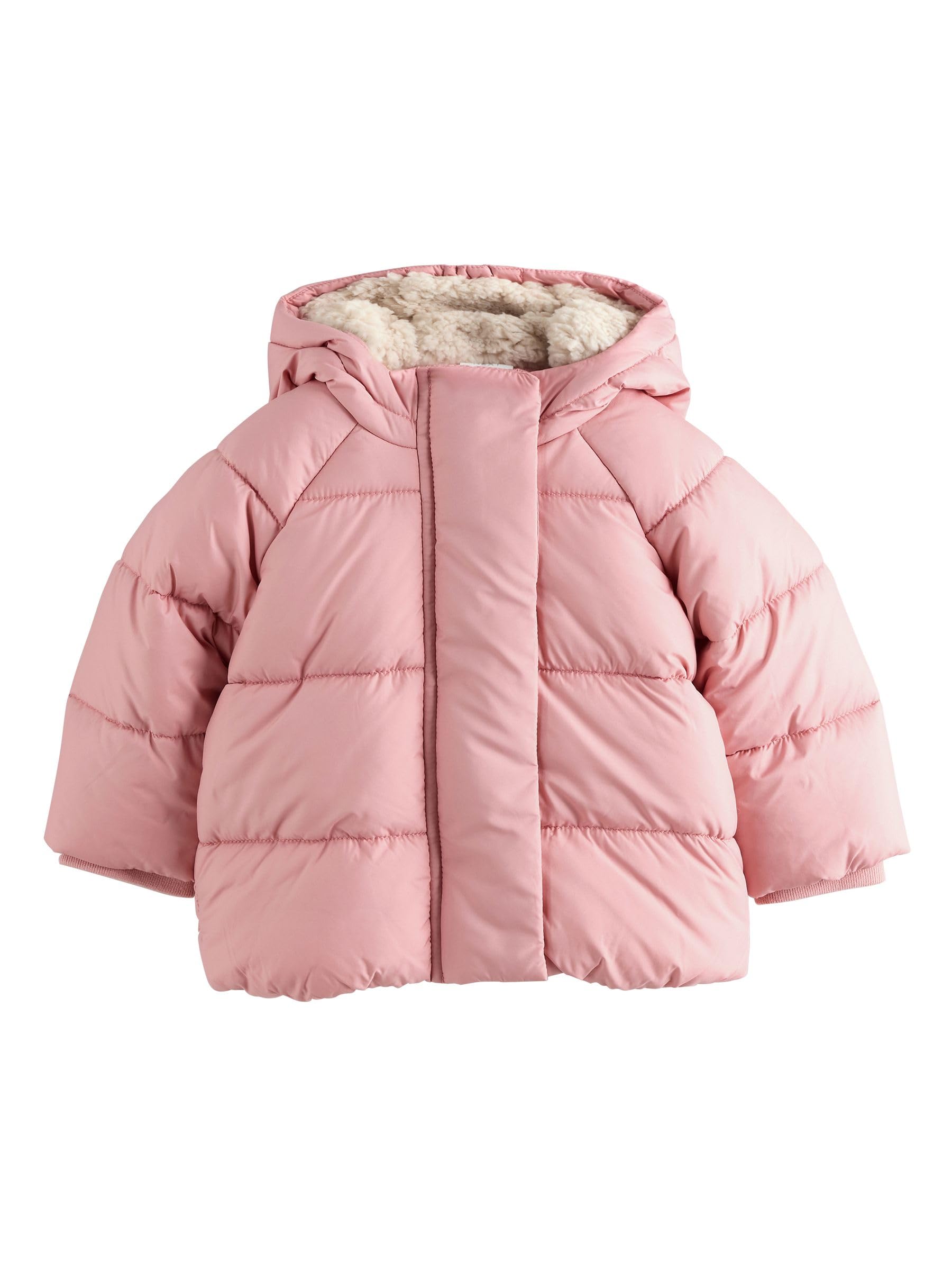 NEXT Bebés niña Chaqueta acolchada con capucha para bebé