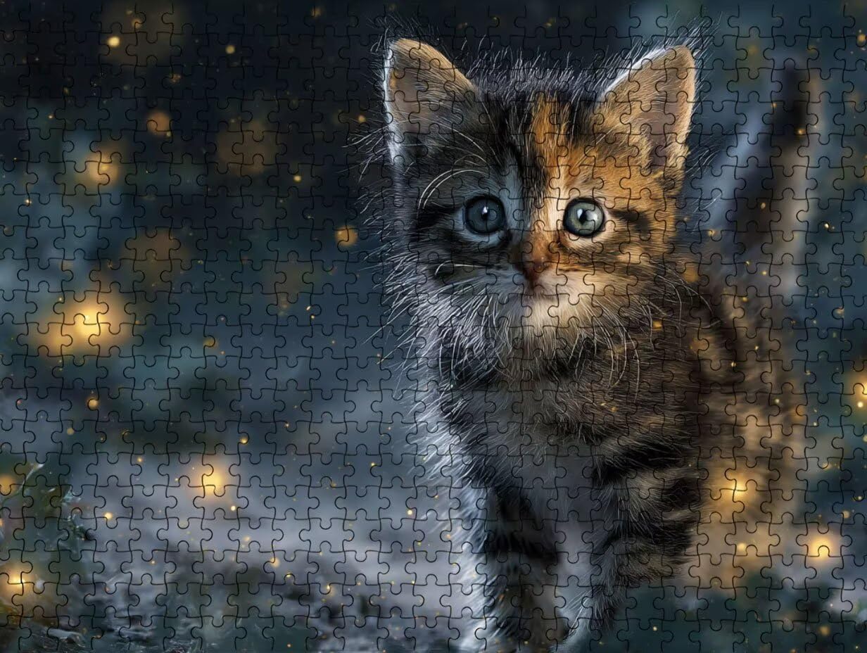 Puzzle per Adulti 2000, Luciferi Gatto, legno Classico Puzzles LDYQS6-677