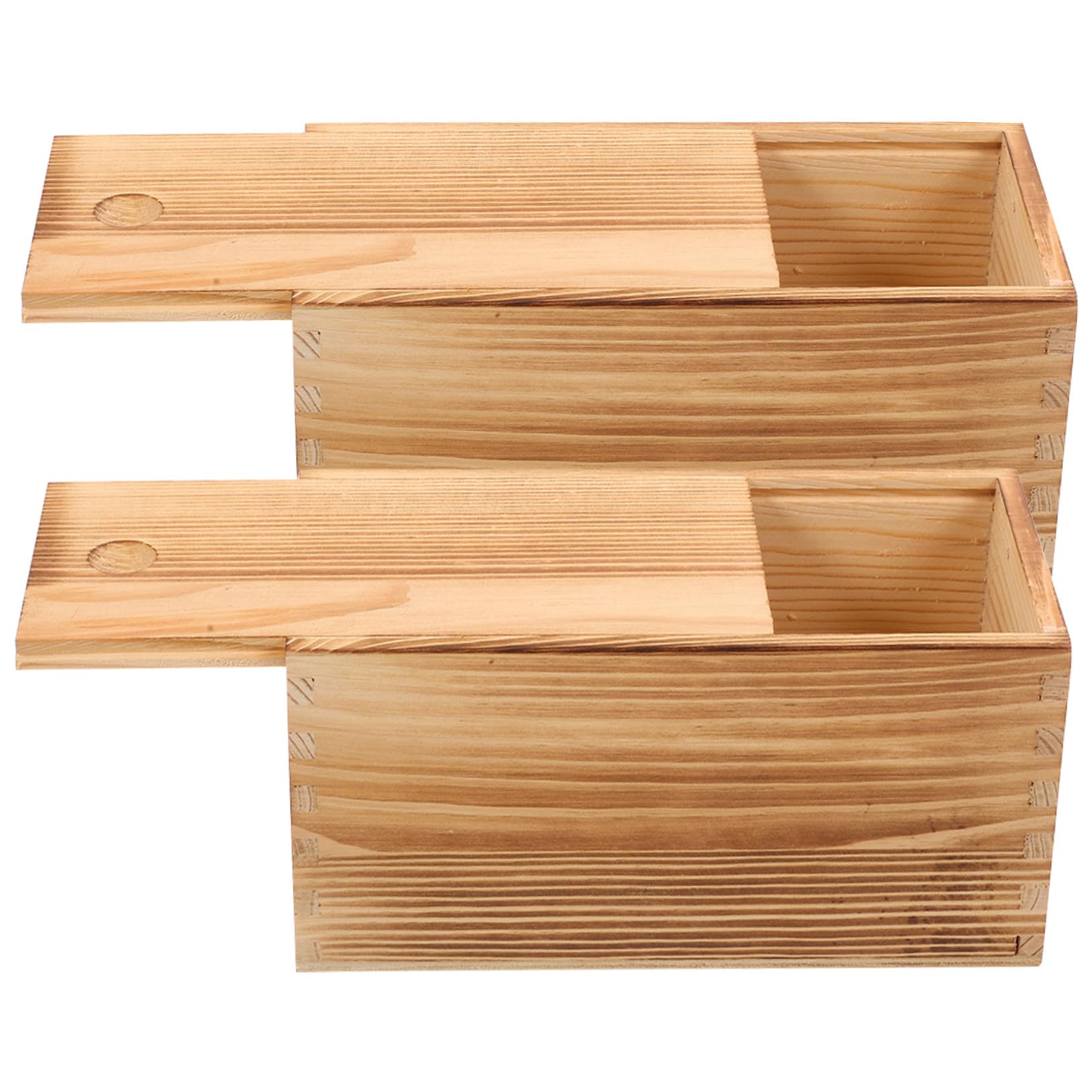 Boîte à bijoux en bois : fini les nœuds, coffret de rangement vintage à ouverture facile