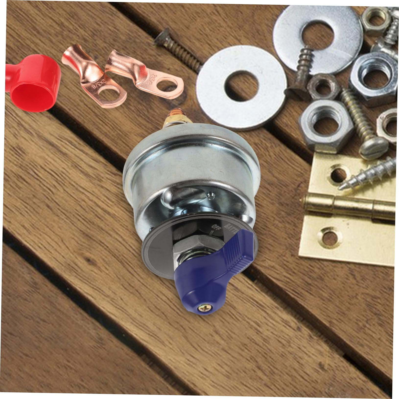 CHILDWEET Marine Battery Disconnect Switch Rv Battery Disconnect Switch for Car Automotive Supply Kill Switch for Truck